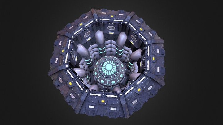 Reactor model 3D Model
