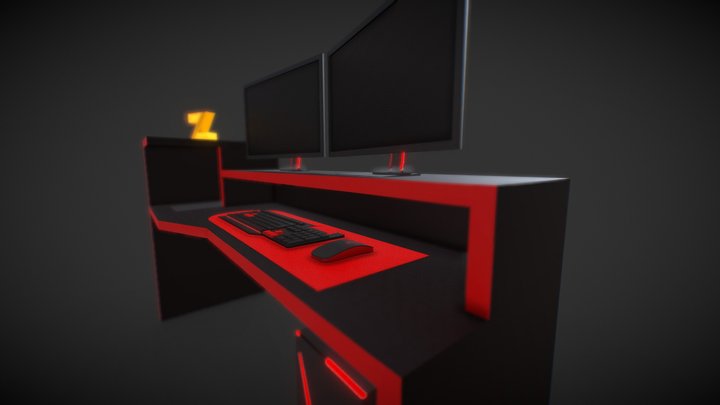 Computer 3D Model