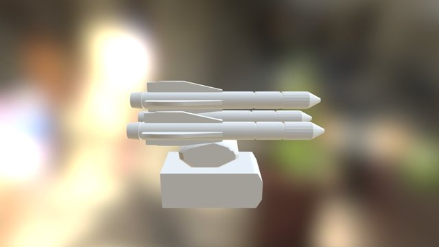Vehiculo antiaereo 3D Model