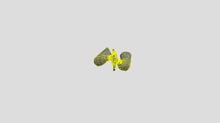 ak_47_with_hands_and_animations 3D Model