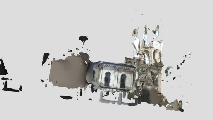 Iglesia de Santa Felicitas, Barracas, CABA 3D Model