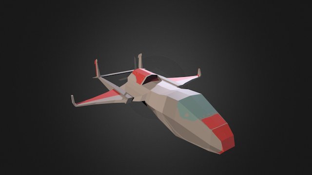 Avion-A6-Anim 3D Model