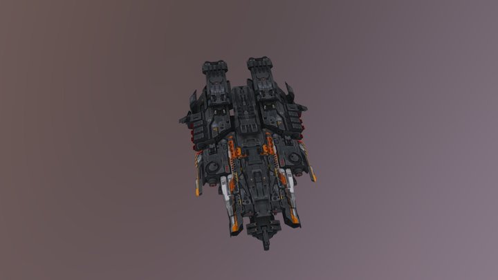 Corvette-F3 3D Model
