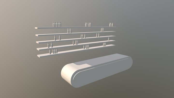 Full Bar 3D Model