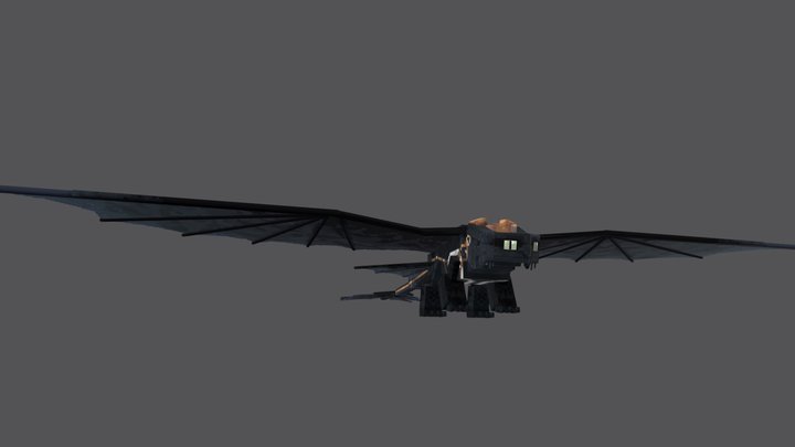 Nightfury render 3D Model