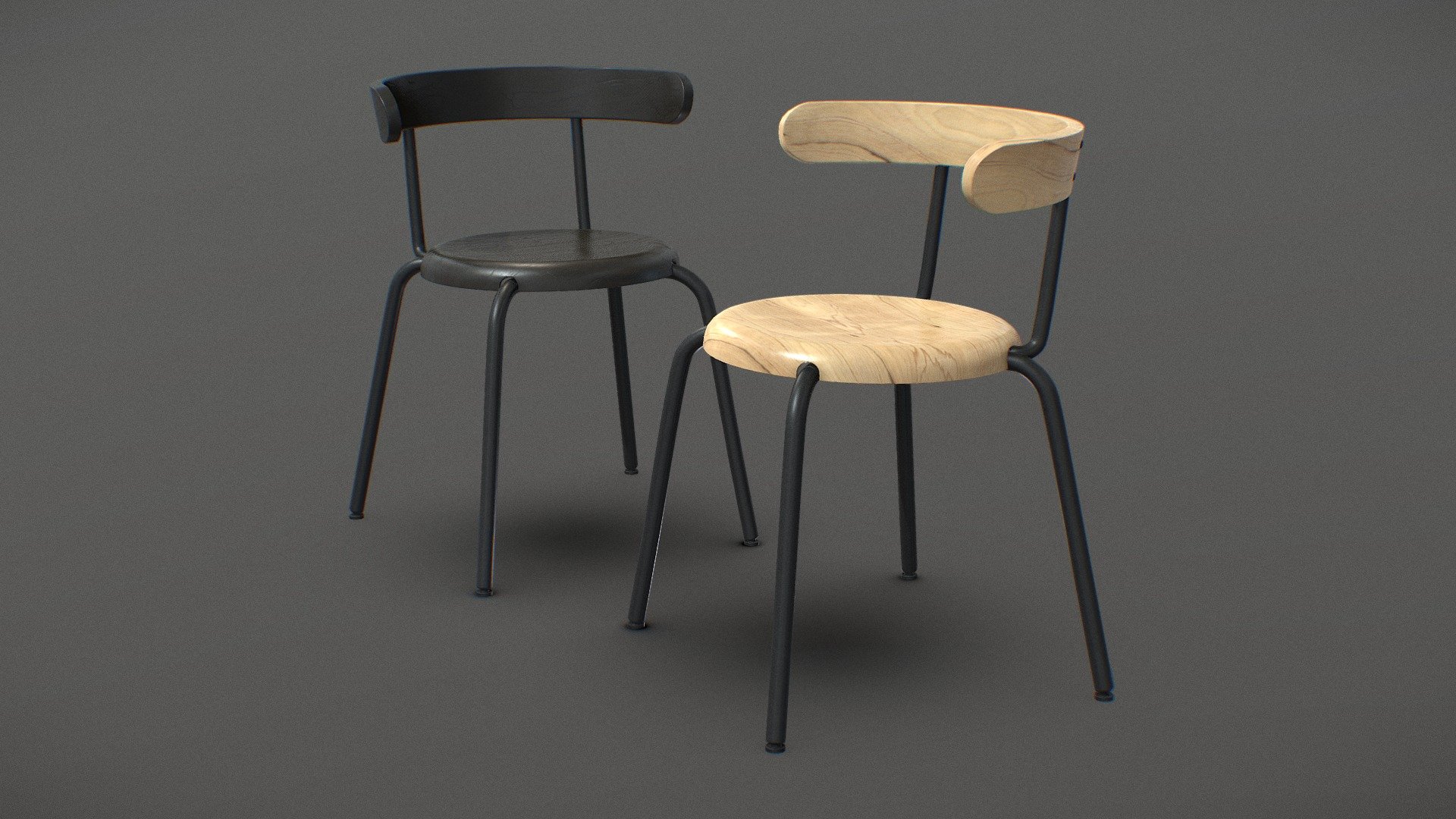 YNGVAR Chairs Pack Buy Royalty Free 3D model by 3dJNCTN