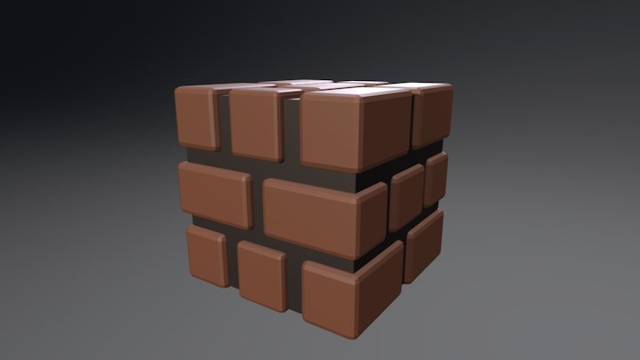 Brick 3D Model