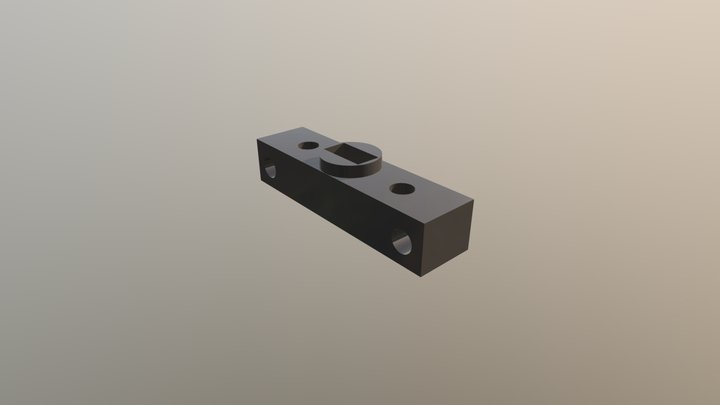 Socket for SPST Switch 3D Model