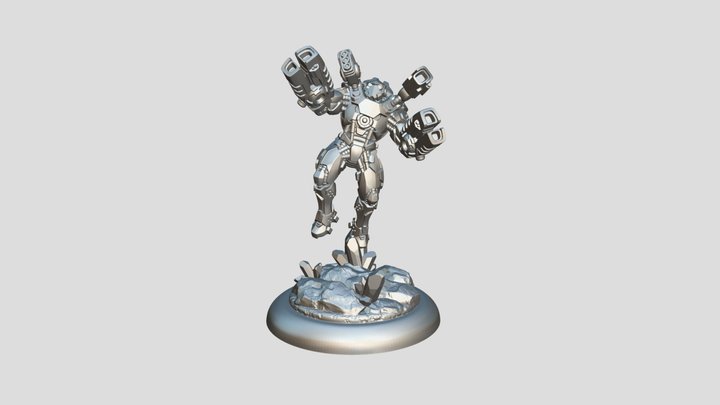 Star Scrappers: Bioss Invader 3D Model