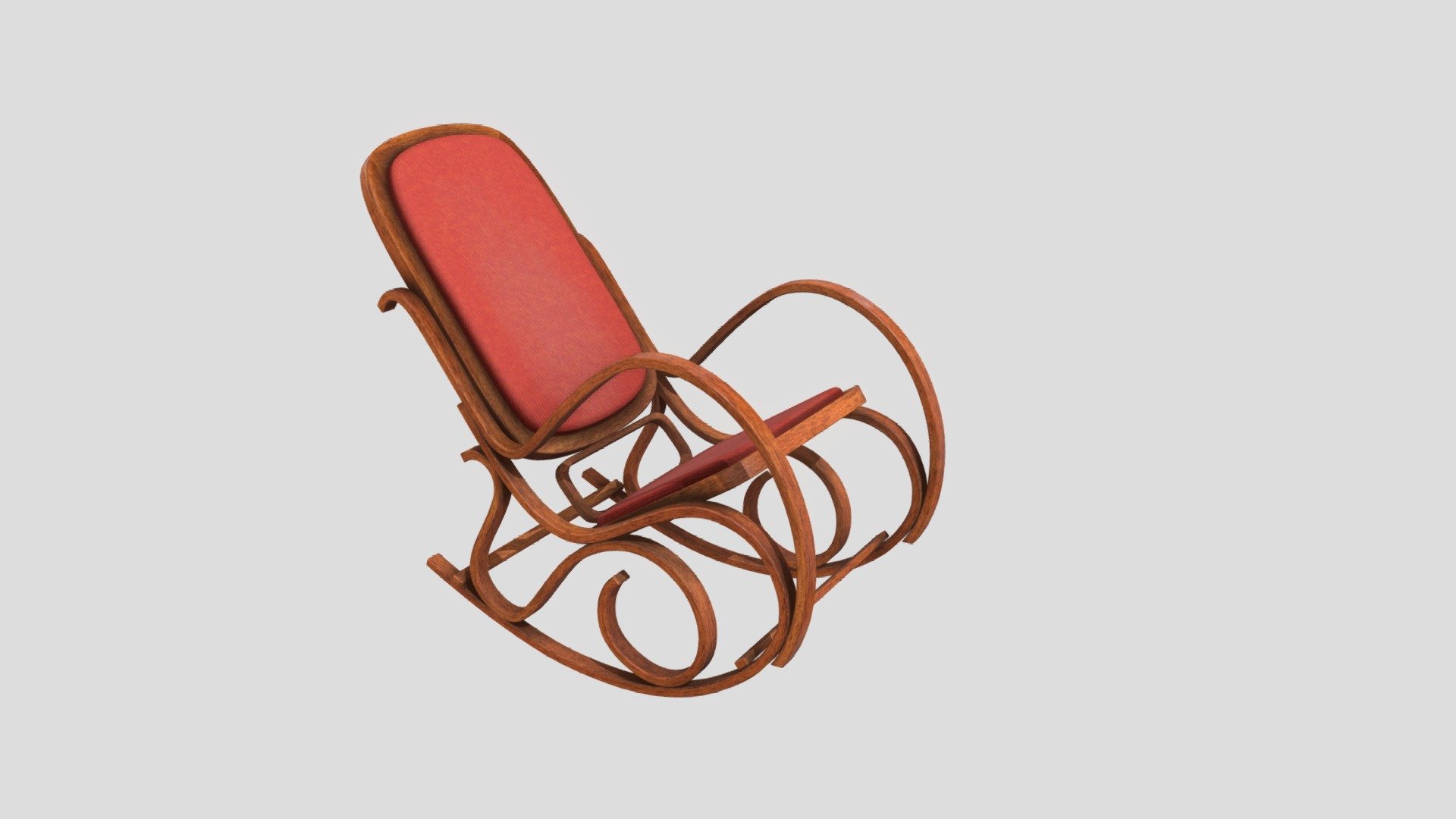 Rocking Chair - Download Free 3D model by robert.meier.art [95843aa ...