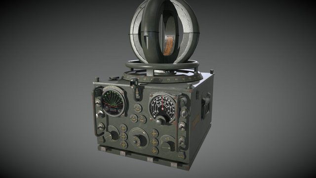 Radio 3D Model