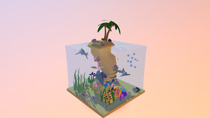aquatic life 3D Model