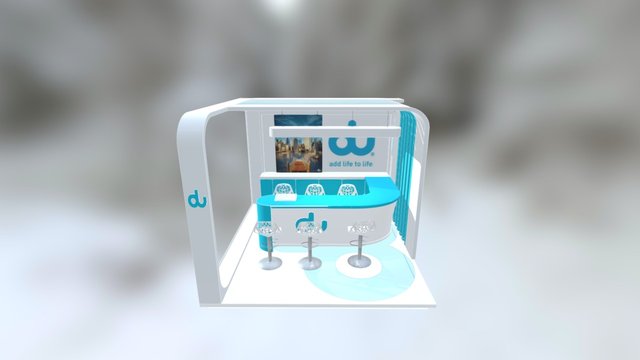 stand design 3D Model