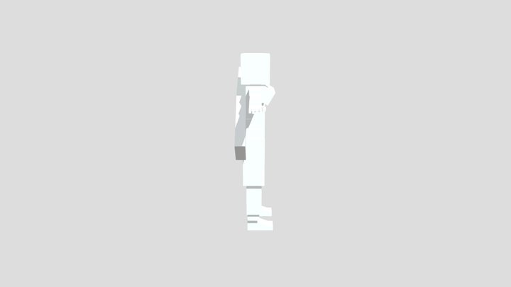 Future Girl 3D Model