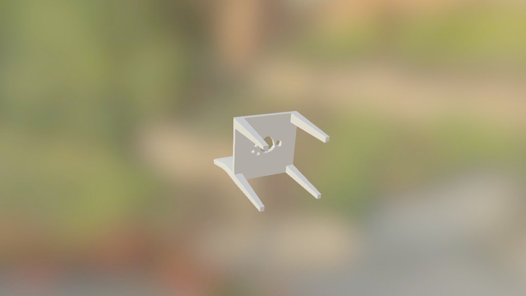 Chair with Bullet Holes