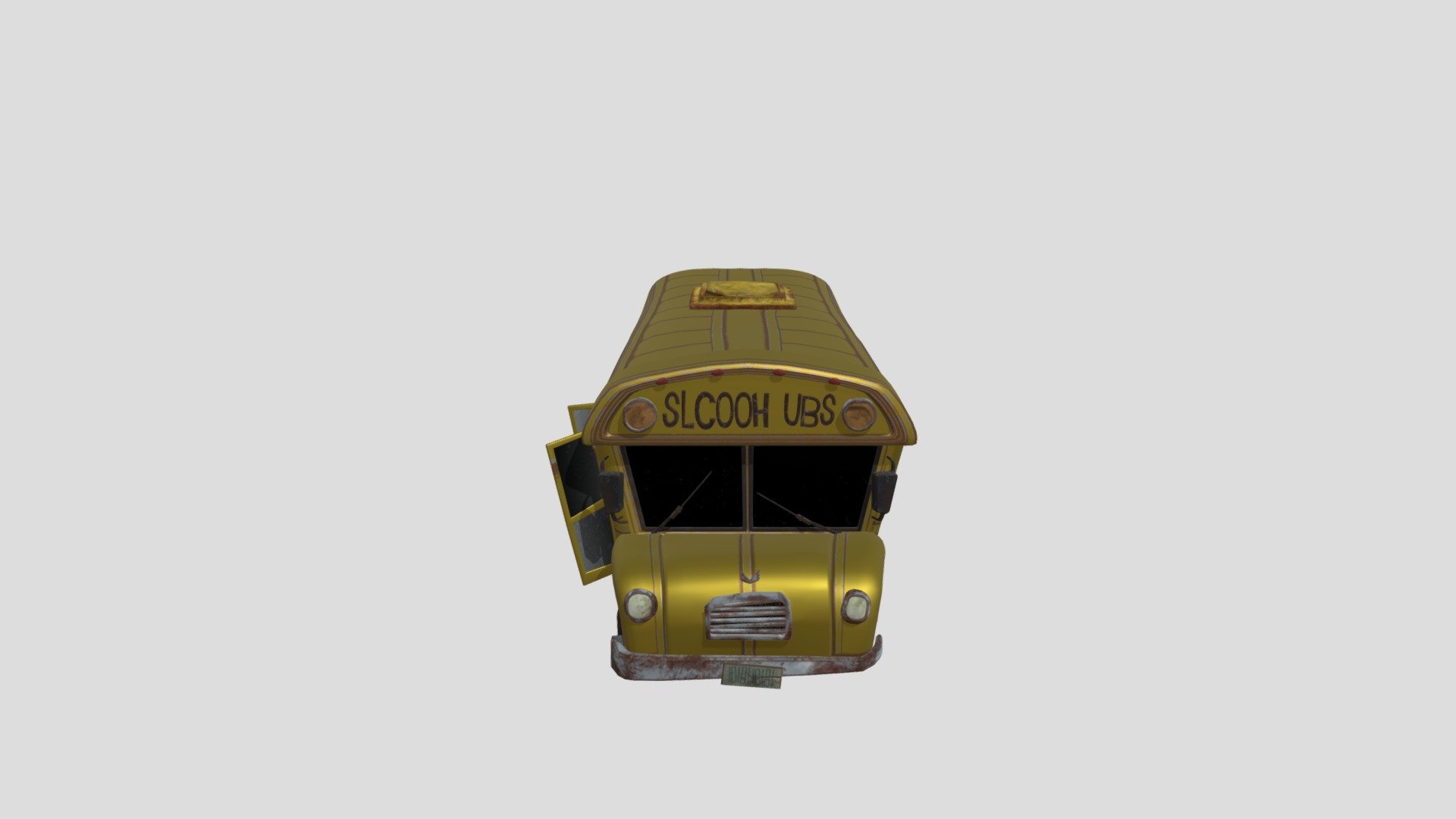 Hello Neighbor 2 - School Bus - Download Free 3D model by PlayerL ...