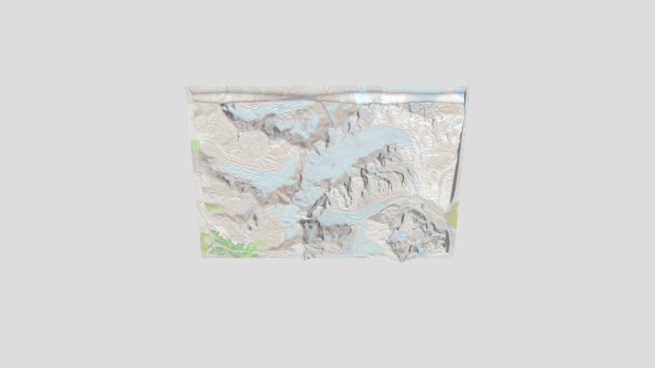 4000 Barre des Écrins 3D Model