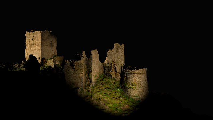 Roccaguglielma - Esperia's castle 3D Model