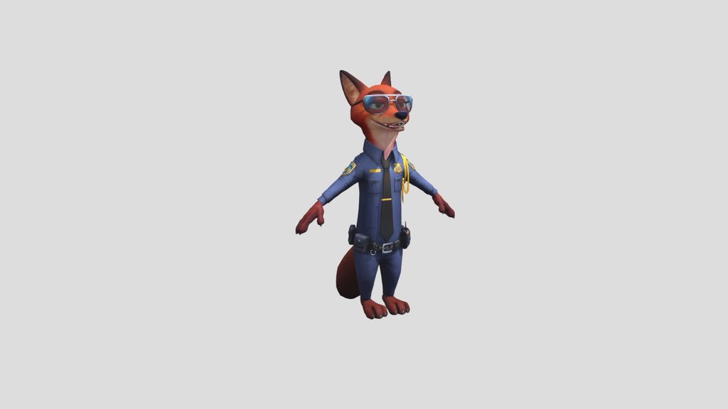Nick Wilde (Police officer) (Zootopia)