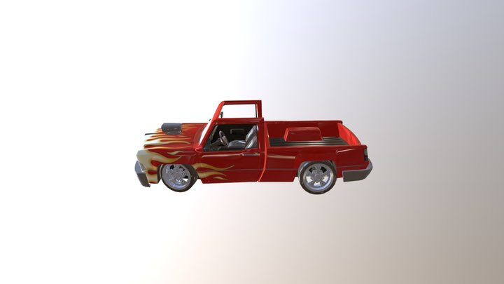 Pick up truck 3D Model