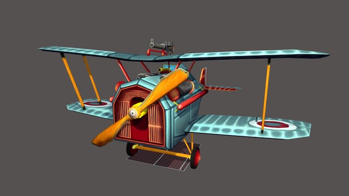 Plane 3D Model