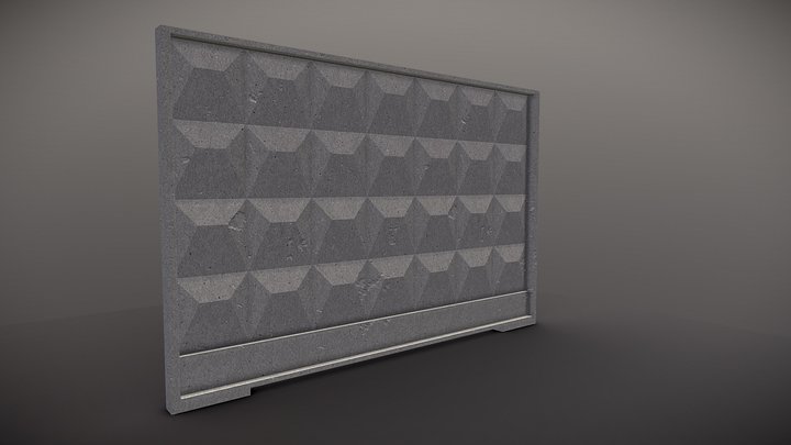 RUS Wall 3D Model