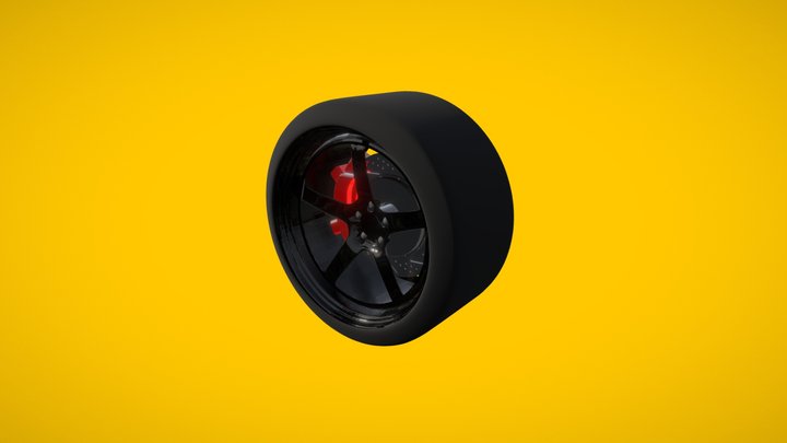 JDM car wheel