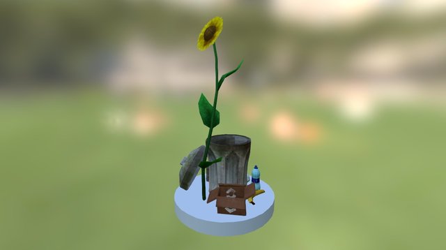 Trash pile 3D Model