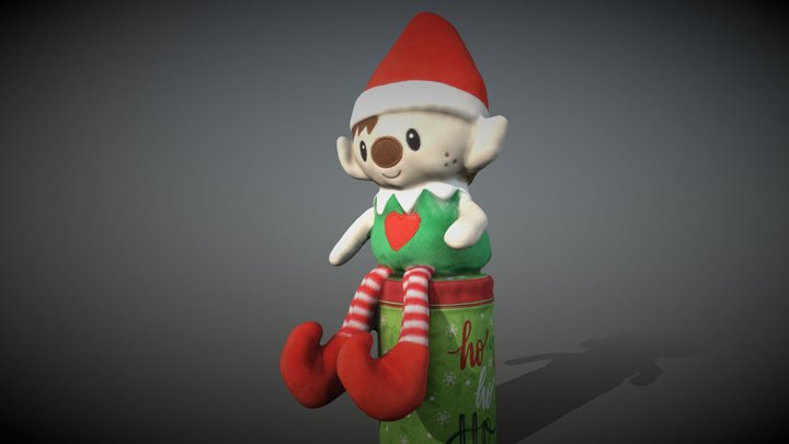 Christmas Elf 3D Model