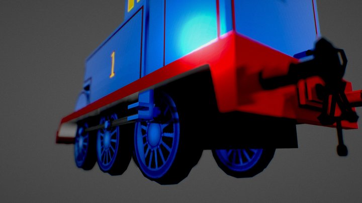 Classic Thomas (Race On!) 3D Model
