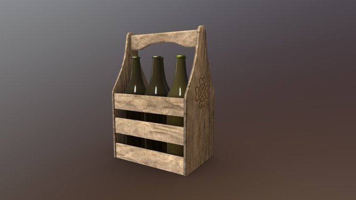 Beer Box 3D Model