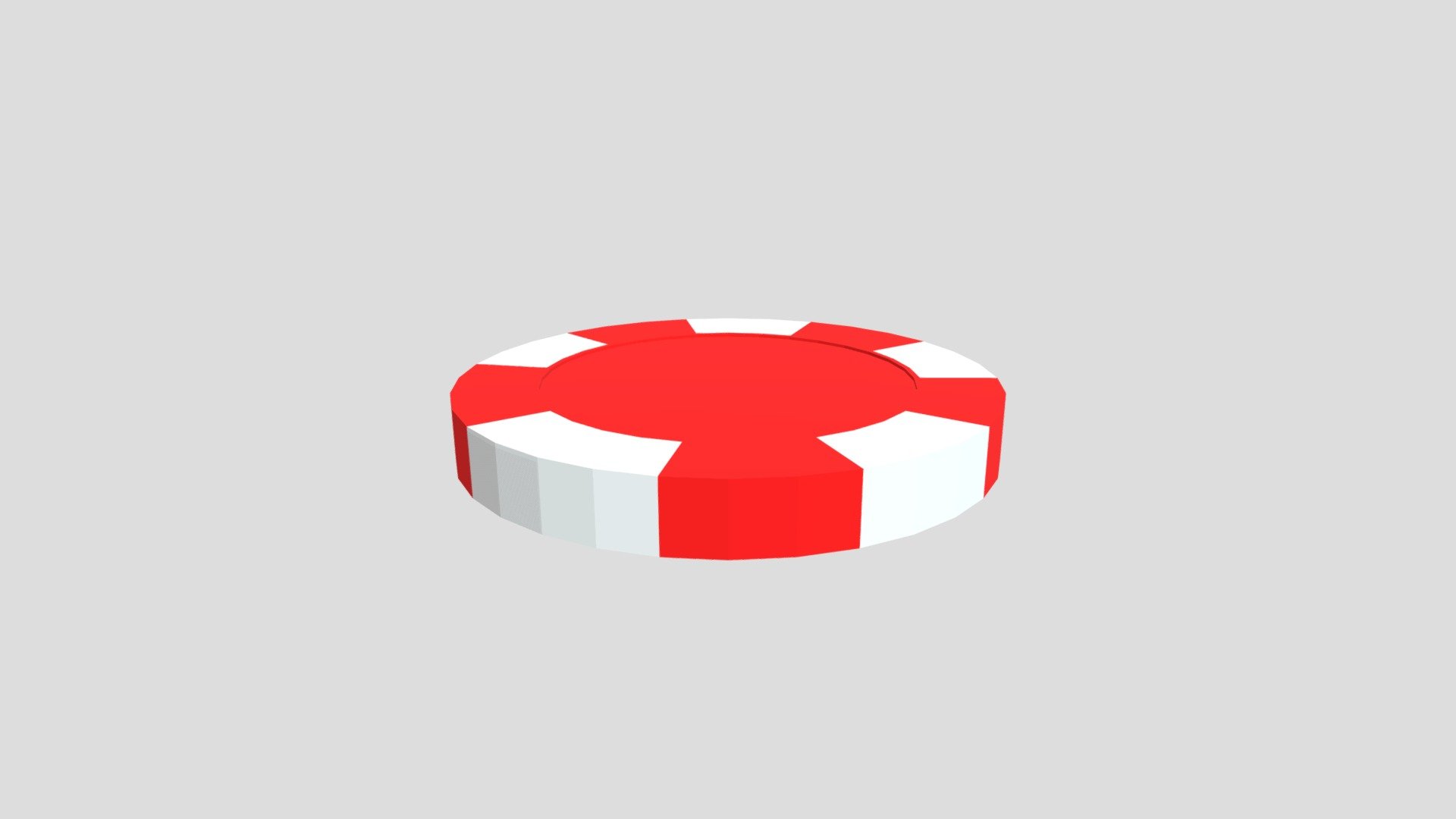 Poker chip from Poly by Google