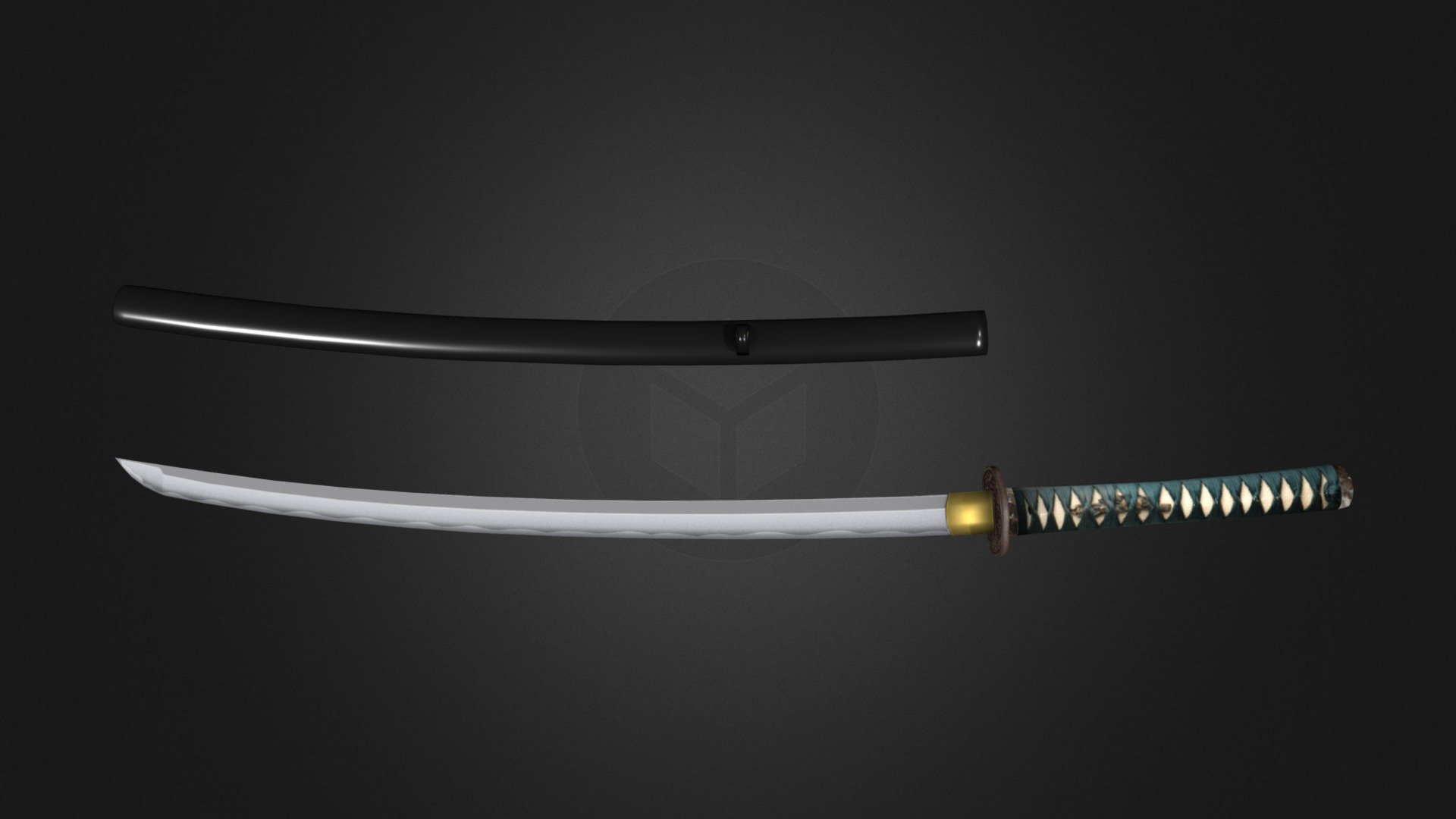 Polar katana. Утигатана и катана. Утигатана японский меч. Катана Мурасаме. Катана 3d model.