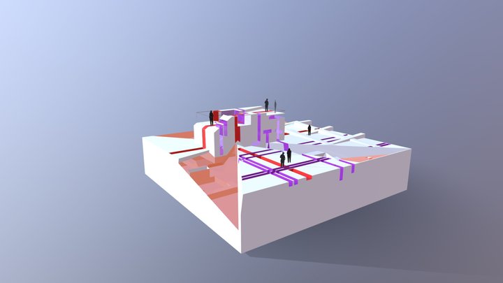 Connectivity Through Transparency and Systems 3D Model