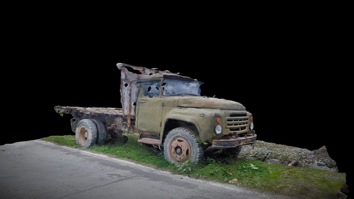 Mestia, Old Car – Free 3D Model STL