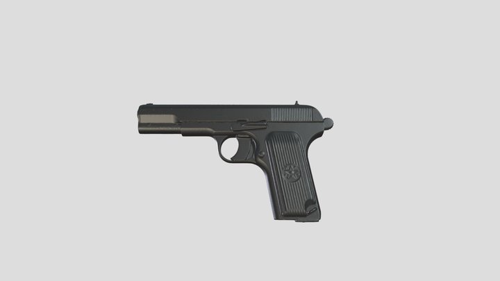 TT pistol 3D Model