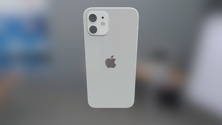 iPhone 12 | White 3D Model