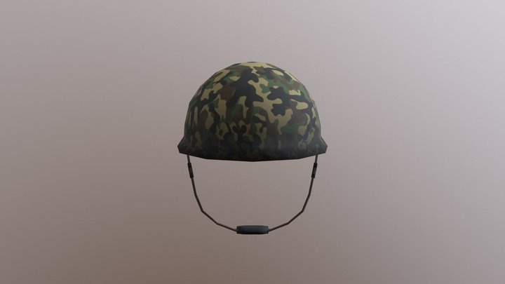 Team Bill Helmet 3D Model