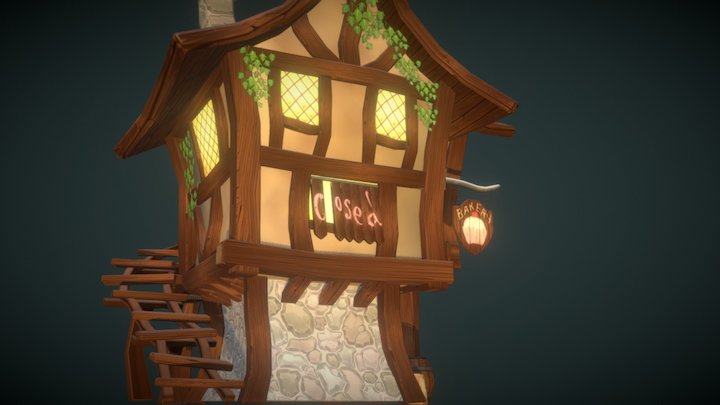 Humble Bakery 3D Model