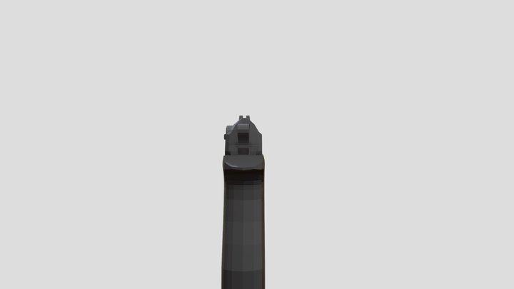 M9 low poly 3D Model