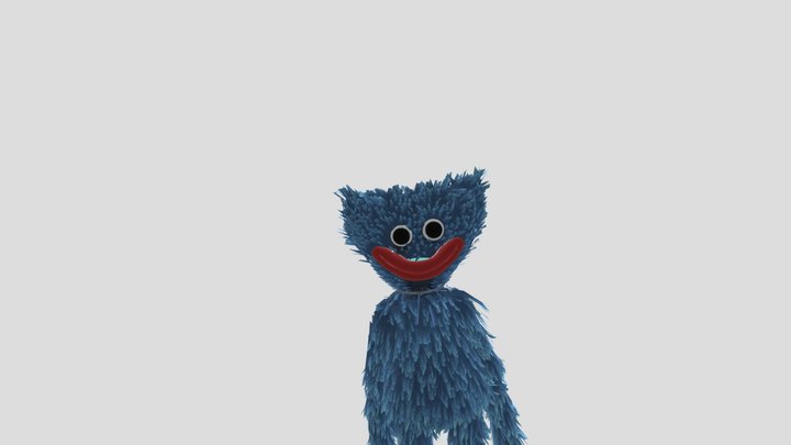 Poppy_playtime_huggy_wuggy_toy 3D Model