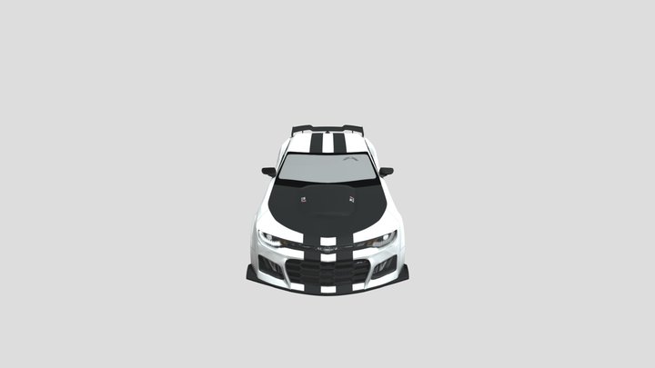 Chevrolet Camaro ZL1-1LE 3D Model