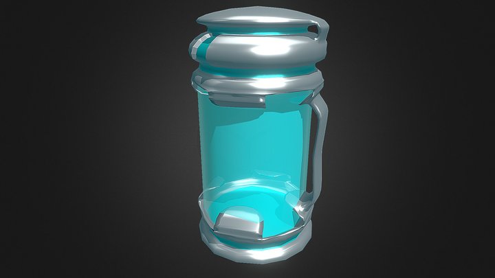 Cyber capsule 3D Model