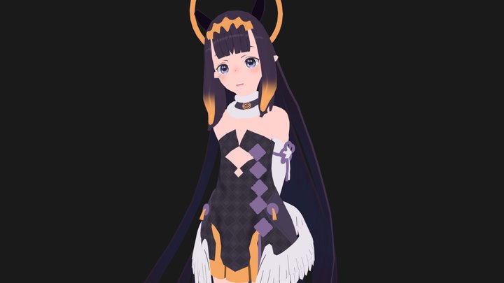 Hololive - Ninomae Ina'nis (REUPLOAD) 3D Model