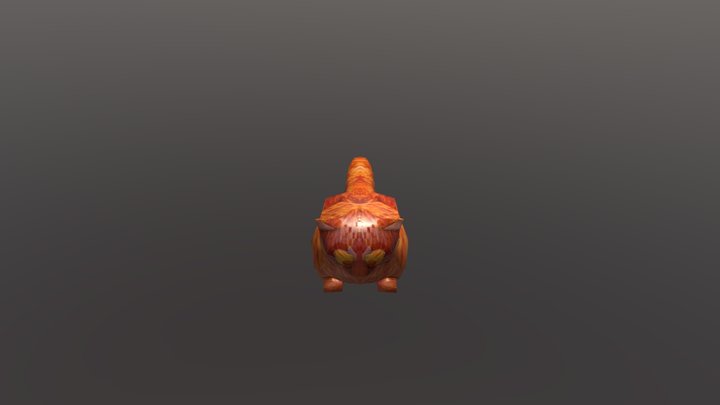 hefty chonk 3D Model