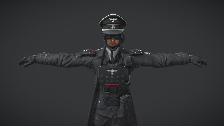 ⭐ Nazi Commander - Wolf. Youngblood