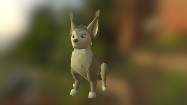Fox Ferret Sat 3D Model