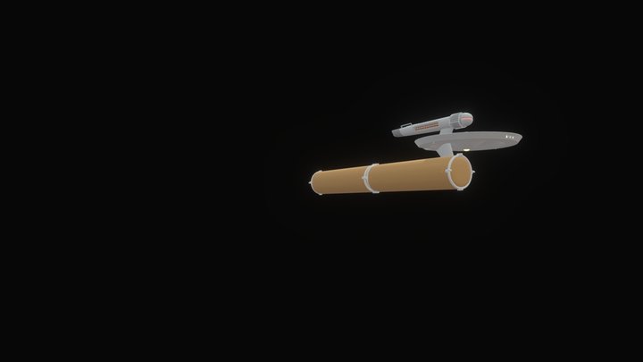 Cargo ship 3D Model