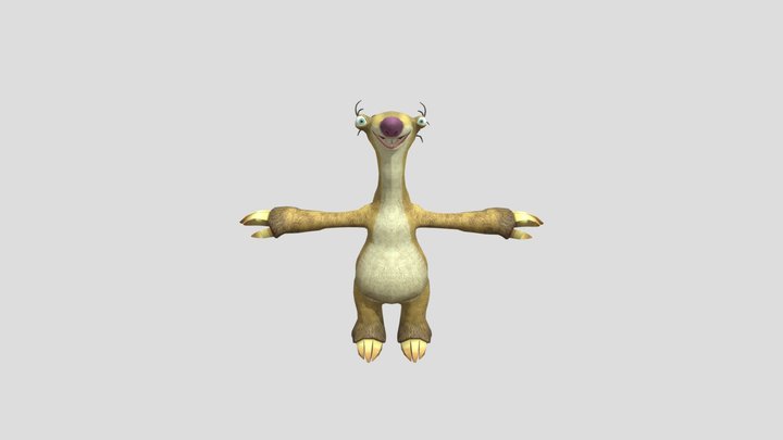 Sid (Ice Age) 3D Model
