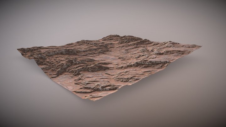 Rocky Terrain n4 3D Model